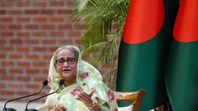 Dhaka's request for Sheikh Hasina's extradition is being examined, says India