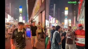 Mumbai man takes on challenge to find 100 Indians in 1 hour in Times Square. Here's