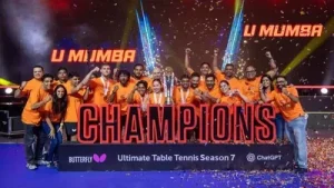 UTT Season 7: U Mumba beat Dempo Goa Challengers 8-5 to clinch title