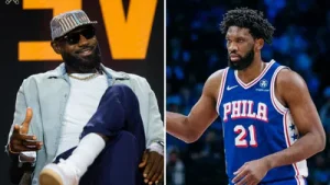 LeBron James Sixers: Joel Embiid's viral reaction clip sparks buzz as Philadelphia