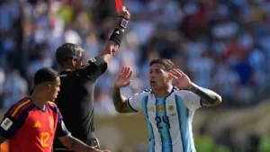 Enzo Fernandez red card row: What happened between Messi and Cucurella after Pau