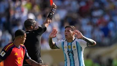 Enzo Fernandez red card row: What happened between Messi and Cucurella after Pau