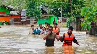 Assam flood toll rises to 31; over 5.6 lakh people marooned across 16 districts