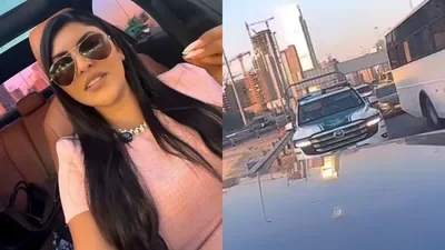 'That's how safe Dubai is': Indian woman stranded with flat tyre says police waited