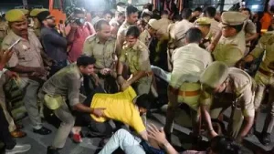 Detention of Congress, SP leaders in Delhi sparks protests across Uttar Pradesh