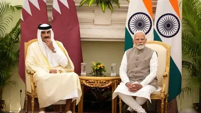 PM Modi condoles death of Qatar's Father Amir in call with Emir