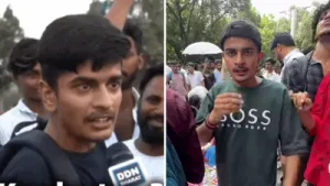 The face behind 'America kya kehta tha?' meme seen at CJP's Delhi protest