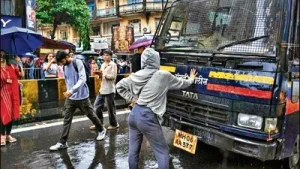 Model who thwarted detention of protesters alleges online harassment