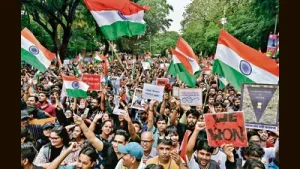 'Hope looks good on us': Young protesters revel as Thackeray calls them 'Vishnu