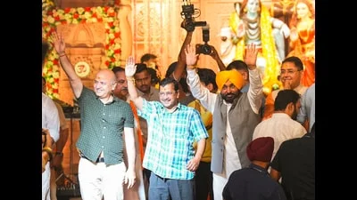 Biggest leader of Ram temple donation theft lecturing on honesty: Kejriwal