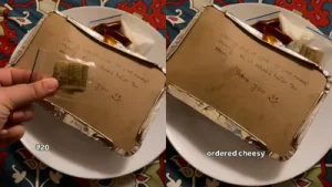 Woman orders cheesy momos, gets ₹20 refund and thoughtful note after restaurant runs