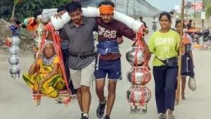 Bamboo poles and boomboxes: The kanwar yatra's ancient roots, faith and modern-day