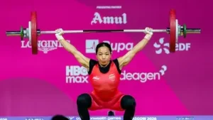 Twelve years on, Mirabai Chanu is still lifting more, winning more and standing
