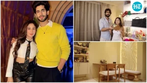 Step inside Shreya Kalra, Rishabh Jaiswal's Mumbai home featuring balcony with