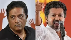 Prakash Raj criticised Vijay in speech; called him 'chellam' on Jana Nayagan set the