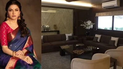Step inside Bhagyashree's gorgeous home that features a natural Ganpati shrine and a