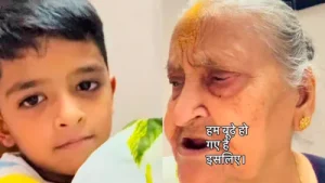Kid asks great-grandmother why her skin is wrinkled, her reply wins hearts online
