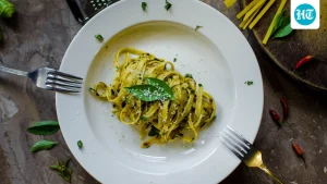 Need a quick meal? This delicious, saucy pesto pasta by chef Kunal Kapur has got you
