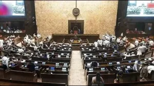 Opposition, BJP clash in Rajya Sabha over police action at CPI(M) headquarters