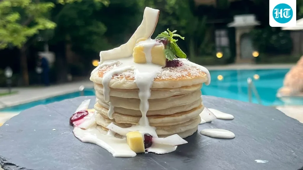 Do protein maxxing right with these delicious protein pancakes recipe served with a