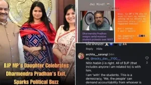 'Won't delete': BJP MP's daughter defends critical post on Pradhan's resignation;