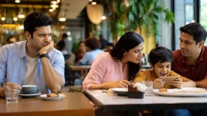'My calm breakfast went for a toss': Man questions parents playing loud YouTube