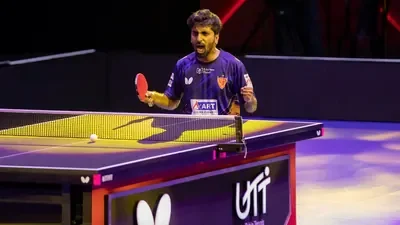 Sathiyan steers Dabang Delhi to 9-6 win Over Ahmedabad APL Pipers in UTT season 7