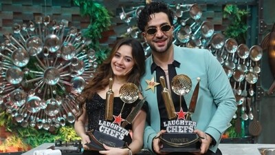 Laughter Chefs season 3 winner: Aly Goni, Jannat Zubair lift the trophy, pen sweet
