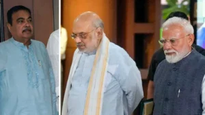 Pradhan gone, Congress shifts focus to Amit Shah; memes put Nitin Gadkari in