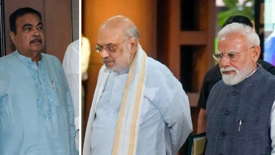 Pradhan gone, Congress shifts focus to Amit Shah; memes put Nitin Gadkari in