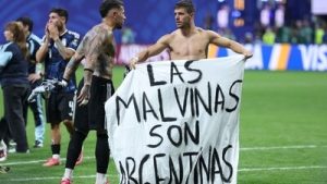 Will Argentina face FIFA sanctions? Malvinas banner after England win could trigger