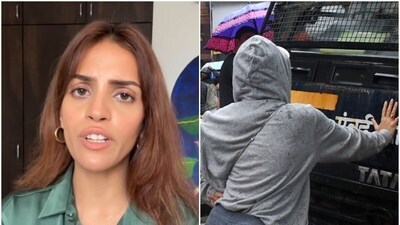 'I will identify each one of them': Mumbai model who blocked police van during