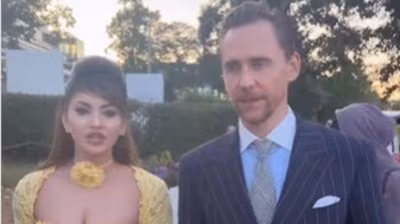 Urvashi Rautela meets Tom Hiddleston at Wimbledon; internet says 'Tom signing up for
