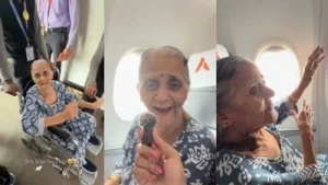 'She deserved every bit of it': Woman takes grandmother on first flight and