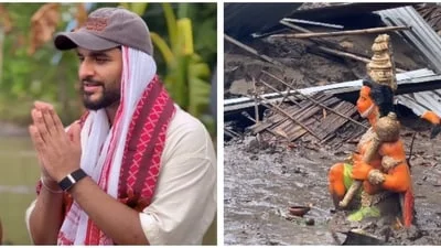 Abhishek Malhan pledges to rebuild Hanuman temple damaged in Assam floods, raises