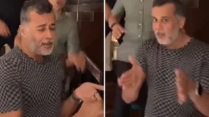 'Why Chetan why?😂': Internet reacts to Chetan Bhagat's staircase dance video with