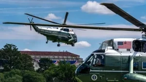 Why were commercial planes not halted as Trump's Marine One flew by? Big 'safety'