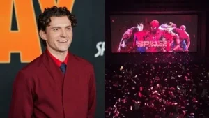 Tom Holland gets mass hero treatment for Spider-Man Brand New Day in Telugu states