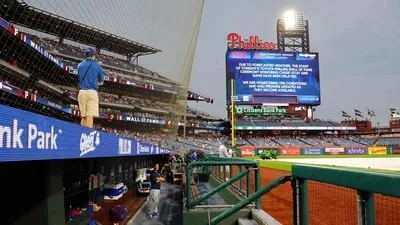 Citizens Bank Park weather update: When will Jays vs Phillies start after storm