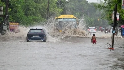 Delhi-NCR rain cripples daily life, triggers waterlogging, traffic chaos