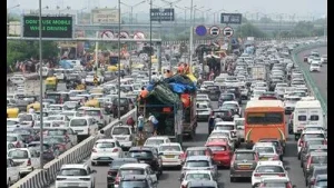 Rain, pilgrim movement cripple Delhi's traffic