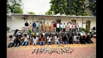 Police crack down on motorcycles with illegal modifications; 400 riders booked in