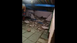 Tremors damage five homes, partially collapse temple wall in Nashik