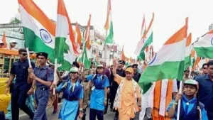 Tricolour represents sacrifices of freedom fighters: Yogi