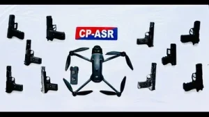 Two cross-border smuggling networks busted: 7 held with 10 pistols, 1kg heroin in