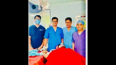 In specialised dist level healthcare, Civil Hospital performs first neurosurgery