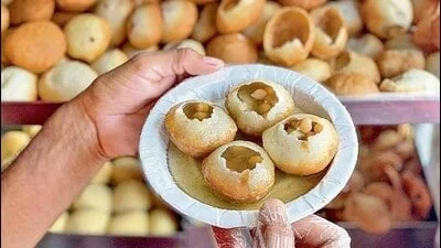 Recipe of life tucked into crispy golgappas