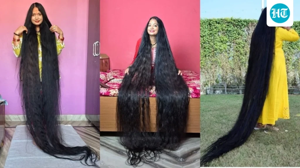 Meet Indian woman who set Guinness World Record for longest hair at almost 9 feet: