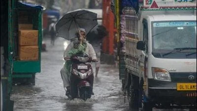 Delhi sees heavy overnight rain, IMD issues yellow alert; more showers likely