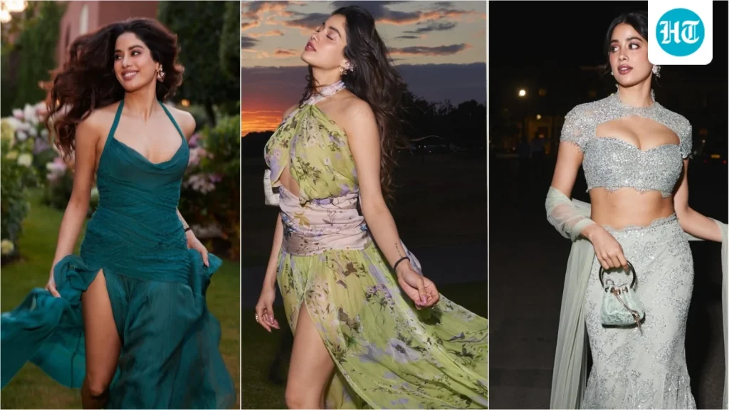 Janhvi Kapoor proves green is the colour of the season with 4 stunning looks at her